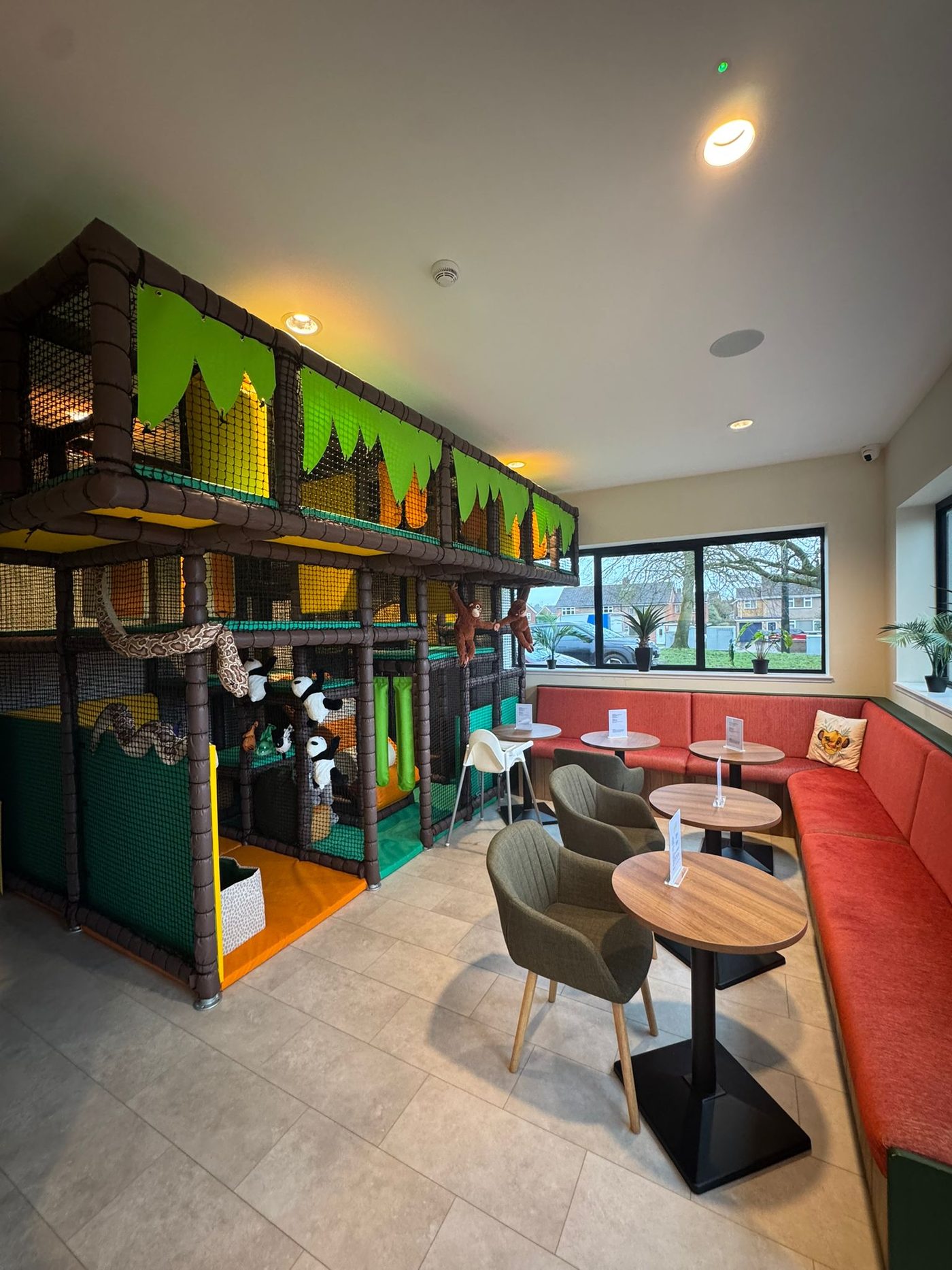 Inside Doddy's Soft Play Cafe